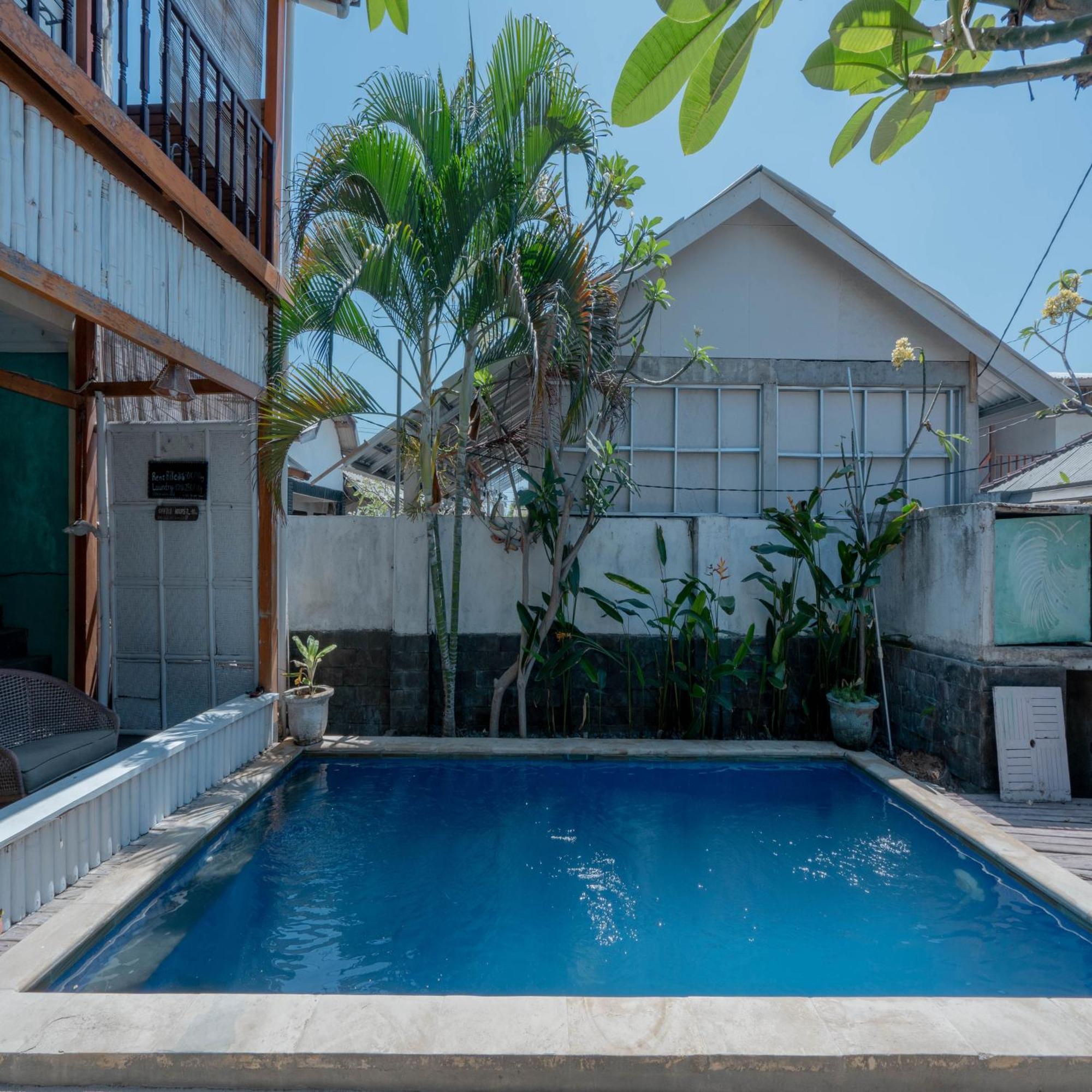Gili White Bamboo Resort Gili Trawangan Exterior foto
