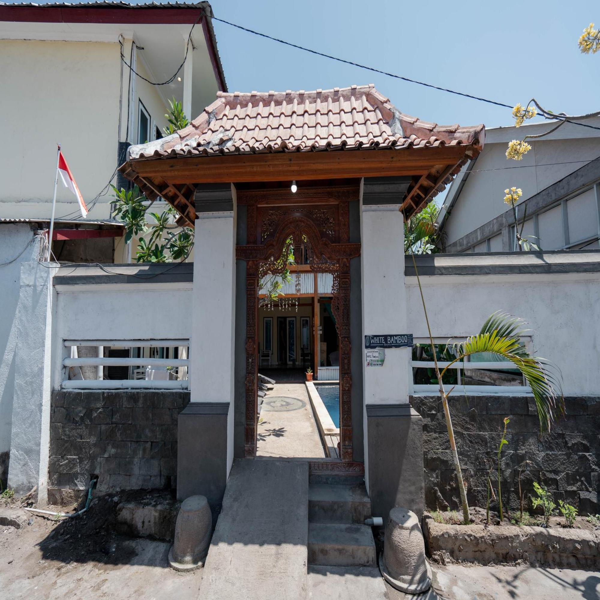 Gili White Bamboo Resort Gili Trawangan Exterior foto